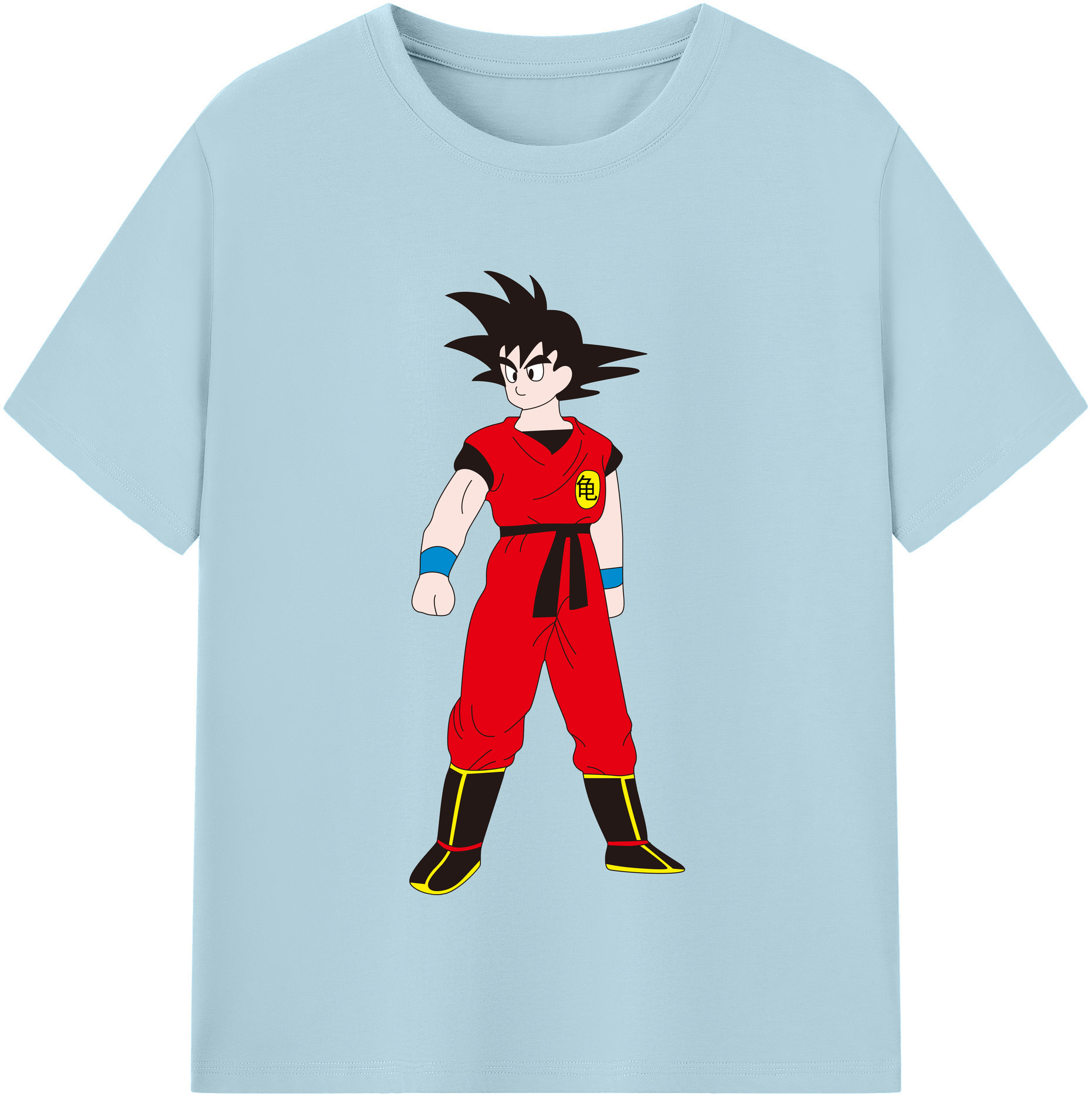 （画像用） ドラゴンボール 孫悟空（そん ごくう）Son Goku カカロット DRAGON BALL Kakarotto 綿100％半袖Tシャツ（フロントプリント）